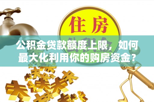 新园公积金贷款额度上限，如何最大化利用你的购房资金？