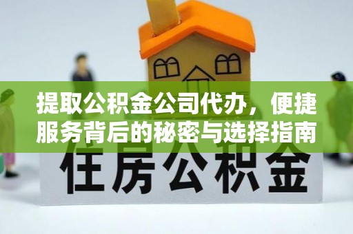 新园提取公积金公司代办，便捷服务背后的秘密与选择指南