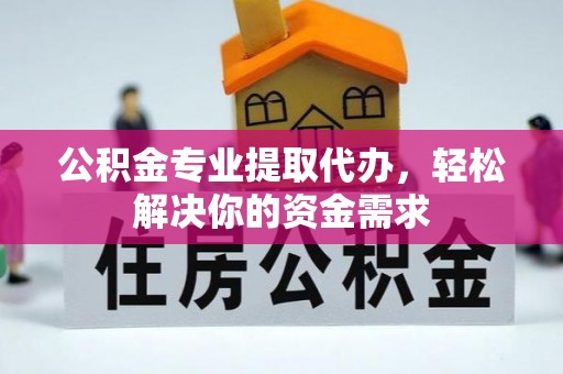新园公积金专业提取代办，轻松解决你的资金需求