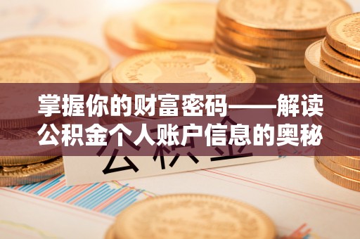 新园掌握你的财富密码——解读公积金个人账户信息的奥秘