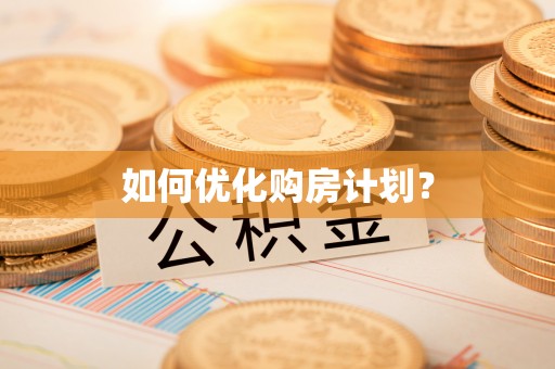 新园如何优化购房计划？