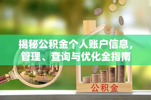 新园揭秘公积金个人账户信息，管理、查询与优化全指南