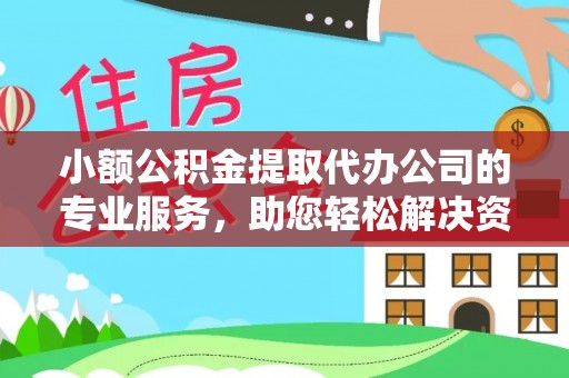 新园小额公积金提取代办公司的专业服务，助您轻松解决资金难题