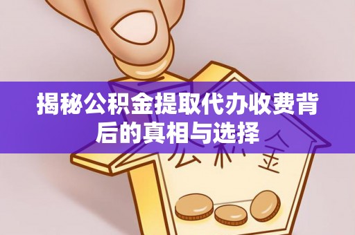新园揭秘公积金提取代办收费背后的真相与选择