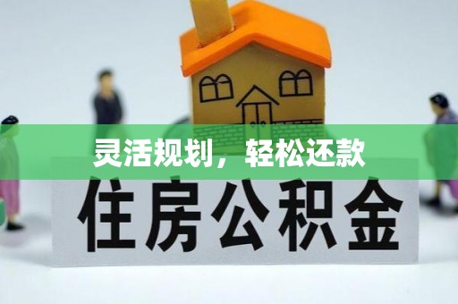 新园灵活规划，轻松还款
