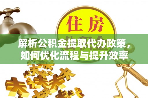 新园解析公积金提取代办政策，如何优化流程与提升效率