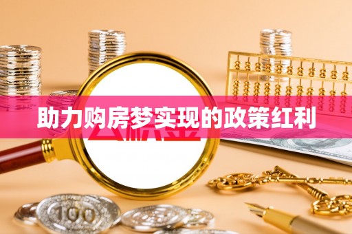 新园助力购房梦实现的政策红利
