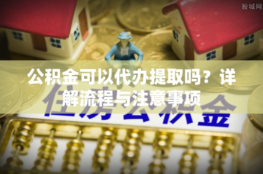 新园公积金可以代办提取吗？详解流程与注意事项