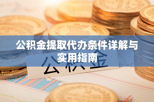 新园公积金提取代办条件详解与实用指南