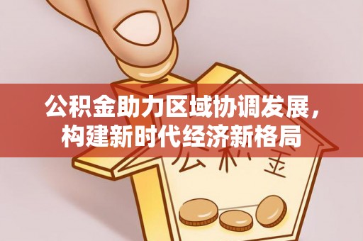 新园公积金助力区域协调发展，构建新时代经济新格局