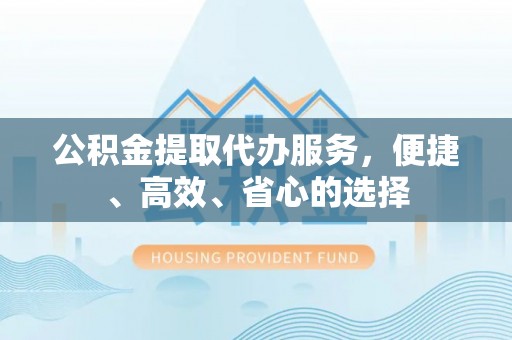 新园公积金提取代办服务，便捷、高效、省心的选择