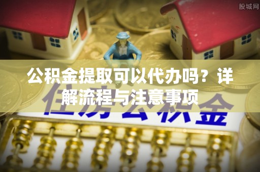 新园公积金提取可以代办吗？详解流程与注意事项