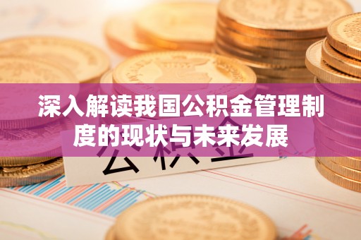 新园深入解读我国公积金管理制度的现状与未来发展