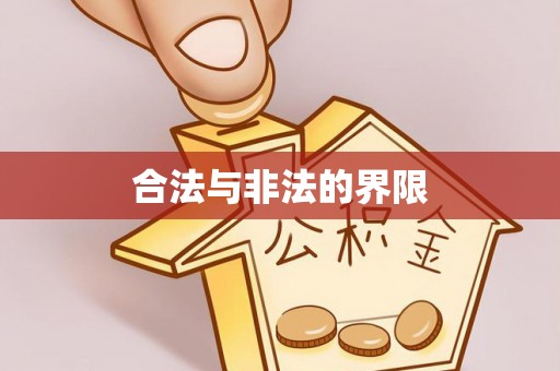 新园合法与非法的界限