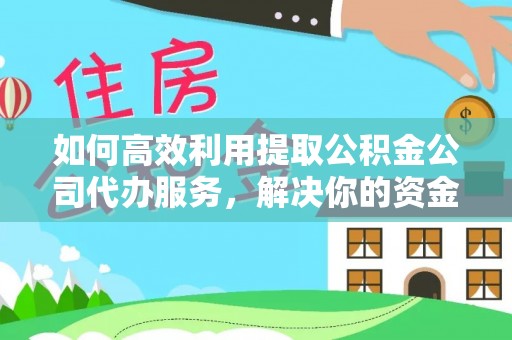 新园如何高效利用提取公积金公司代办服务，解决你的资金难题