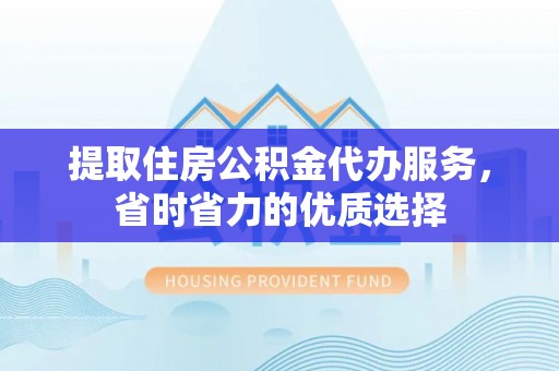 新园提取住房公积金代办服务，省时省力的优质选择