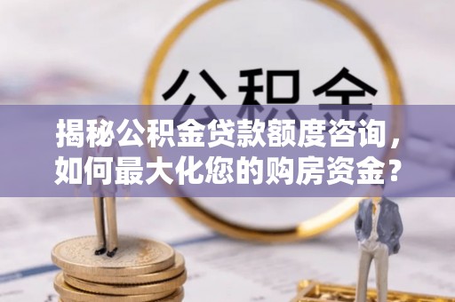 新园揭秘公积金贷款额度咨询，如何最大化您的购房资金？