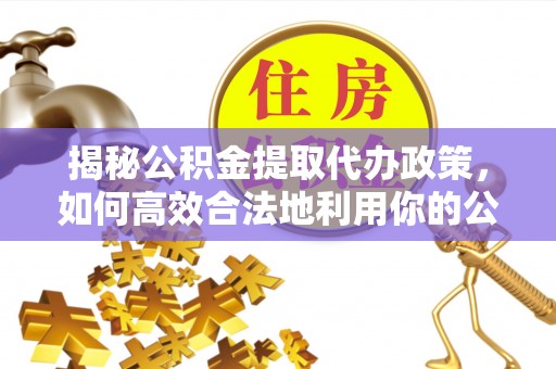 新园揭秘公积金提取代办政策，如何高效合法地利用你的公积金
