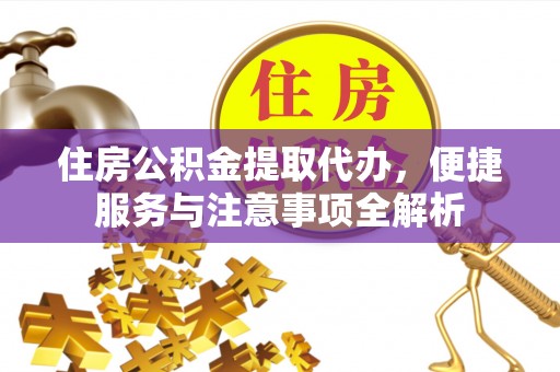 新园住房公积金提取代办，便捷服务与注意事项全解析