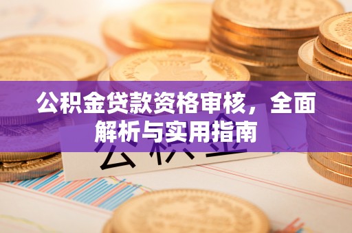 新园公积金贷款资格审核，全面解析与实用指南