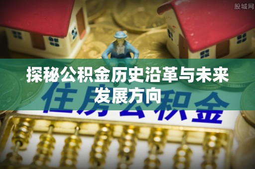 新园探秘公积金历史沿革与未来发展方向