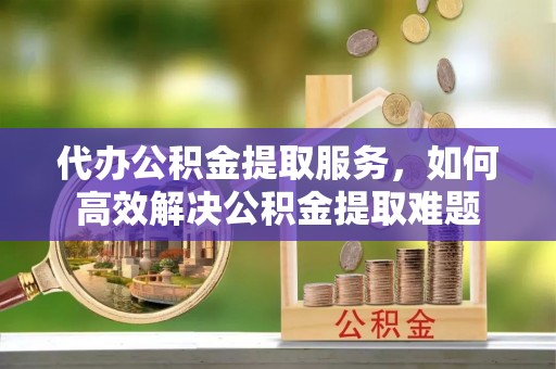 新园代办公积金提取服务，如何高效解决公积金提取难题