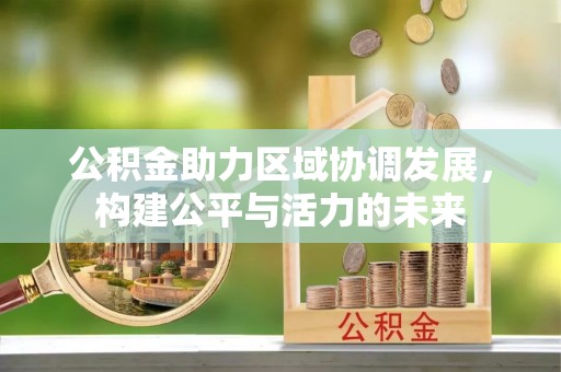 新园公积金助力区域协调发展，构建公平与活力的未来