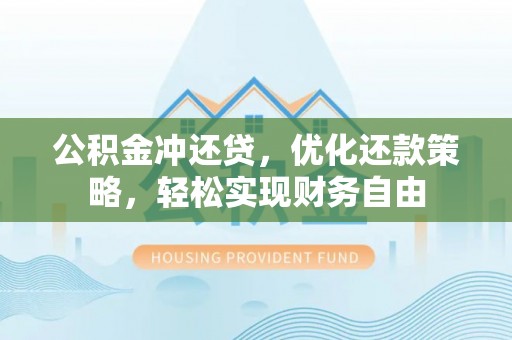 新园公积金冲还贷，优化还款策略，轻松实现财务自由