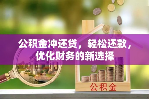 新园公积金冲还贷，轻松还款，优化财务的新选择