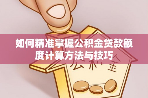 新园如何精准掌握公积金贷款额度计算方法与技巧