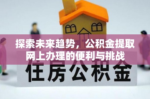 新园探索未来趋势，公积金提取网上办理的便利与挑战