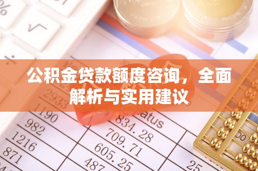 新园公积金贷款额度咨询，全面解析与实用建议