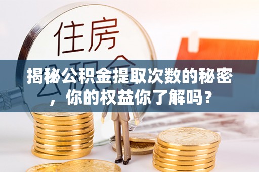 新园揭秘公积金提取次数的秘密，你的权益你了解吗？