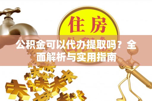 新园公积金可以代办提取吗？全面解析与实用指南
